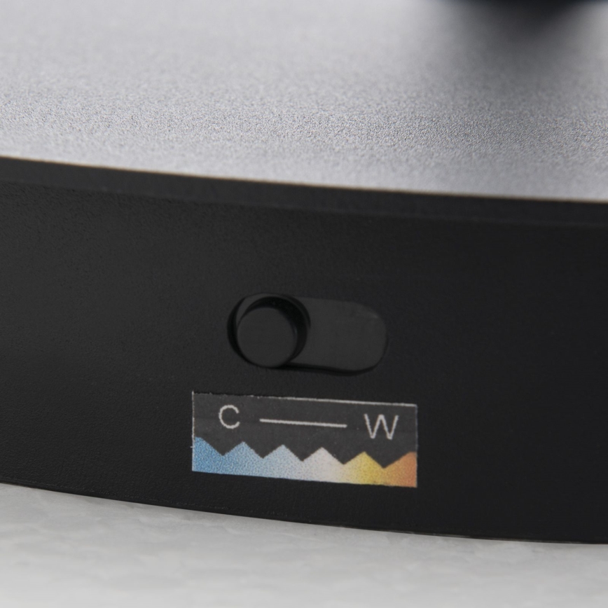 Lámpara de pie LED regulable KOLK LED/40W/230V 2700/4000K negra