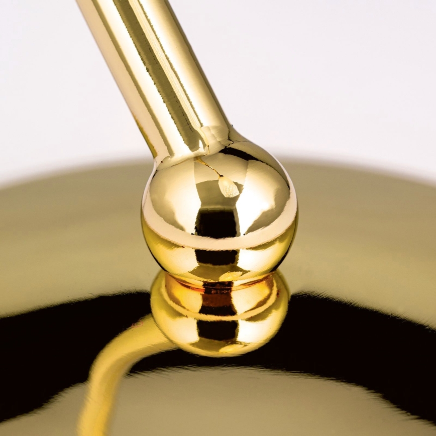 Lámpara de mesa CARLA 1xG9/28W/230V dorada