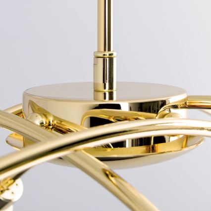 Lámpara en barra CARLA 8xG9/28W/230V dorada