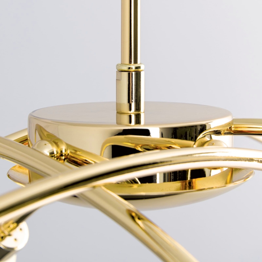 Lámpara en barra CARLA 8xG9/28W/230V dorada