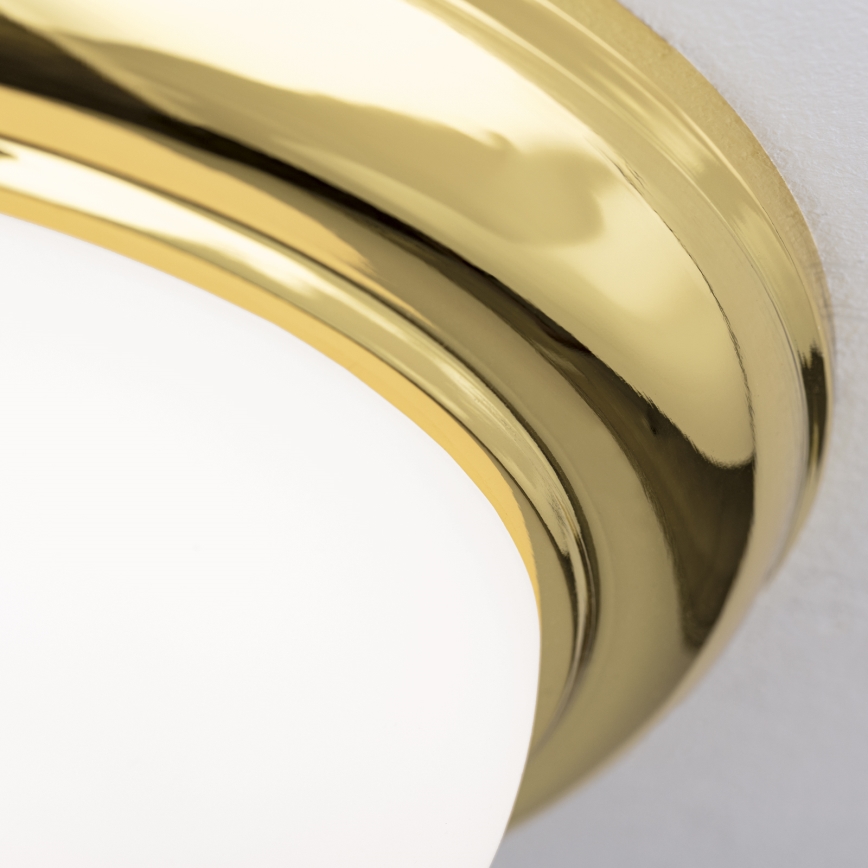 Lámpara de techo EMPIRA 2xE14/40W/230V, diámetro 26,5 cm, acabado dorado