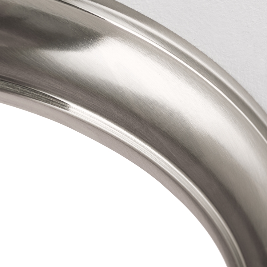 Lámpara de techo EMPIRA 2xE27/40W/230V Ø 35,5 cm, cromo mate