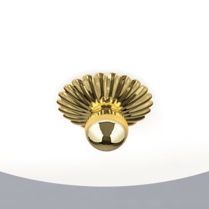 Lámpara de techo EMPIRA 2xE27/40W/230V, Ø 35,5 cm, acabado dorado