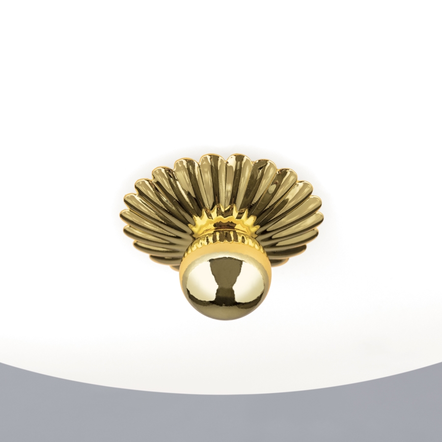 Lámpara de techo EMPIRA 2xE27/40W/230V, Ø 35,5 cm, acabado dorado