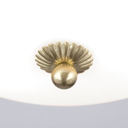 Lámpara de techo EMPIRA 2xE27/40W/230V diámetro 35,5 cm latón