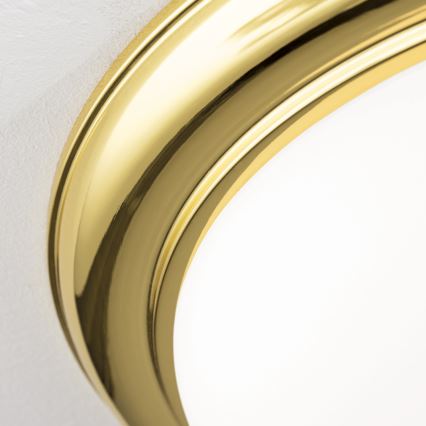 Lámpara de techo EMPIRA 3xE27/40W/230V Ø 48 cm dorada