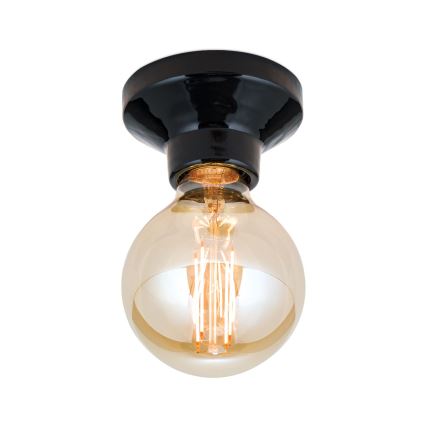 Lámpara de techo FROST 1xE27/60W/230V negra