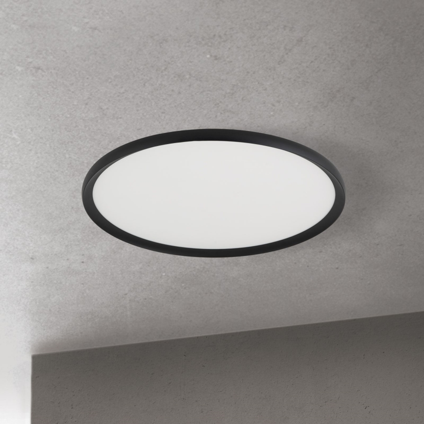 Lámpara de techo LED KANT LED/50W/230V 2700/3000/4000K diámetro 60 cm negro