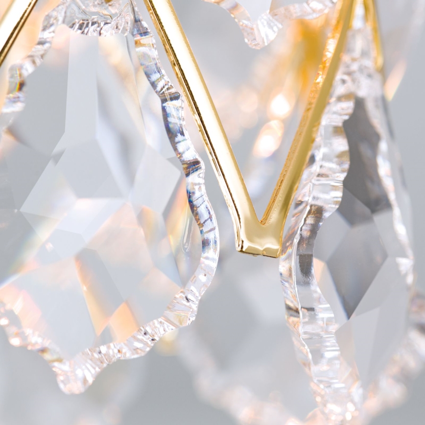 Lámpara de techo RITA 1xG9/40W/230V diámetro 9 cm dorada