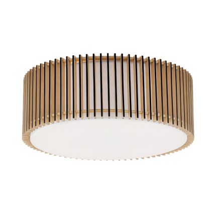 Lámpara de techo TARTA 3xE27/40W/230V Ø 50 cm beige