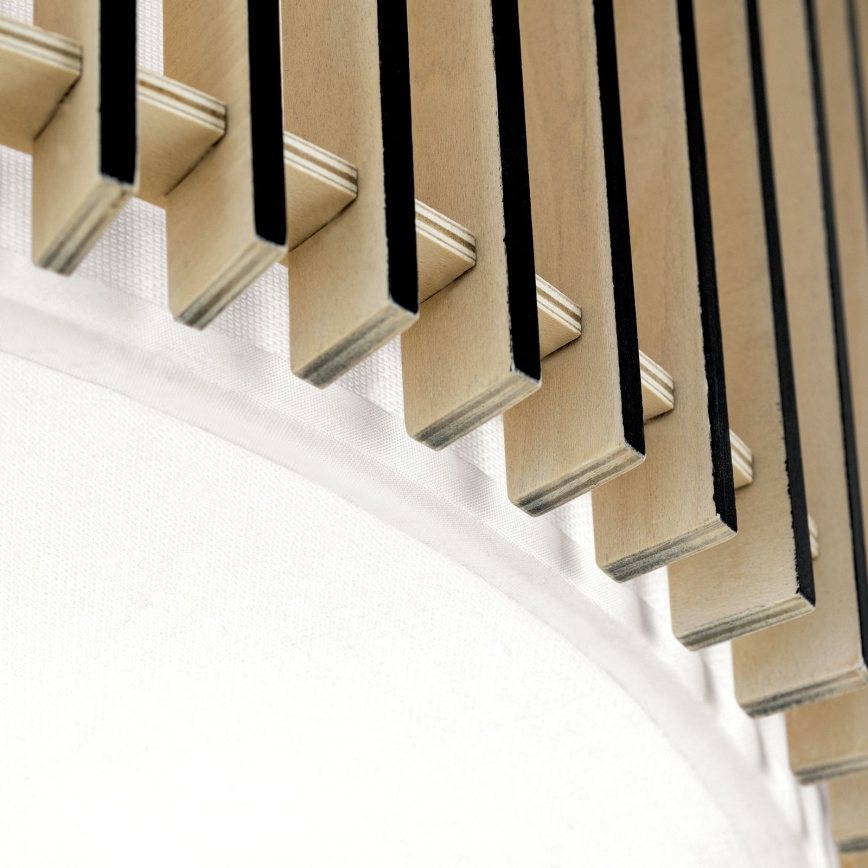 Lámpara de techo TARTA 3xE27/40W/230V Ø 50 cm beige