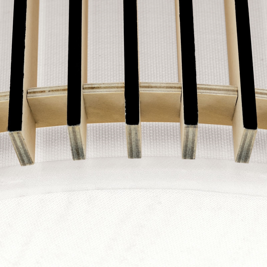 Lámpara de techo TARTA 3xE27/40W/230V Ø 50 cm beige