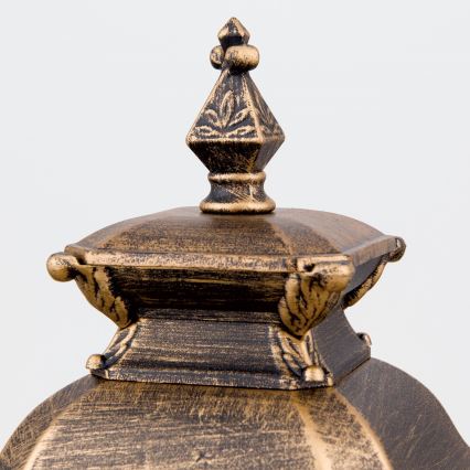 Lámpara exterior AIKO 1xE27/60W/230V 59 cm IP23 bronce/pátina