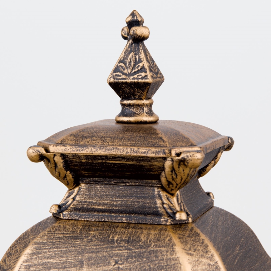 Lámpara exterior AIKO 1xE27/60W/230V 59 cm IP23 bronce/pátina