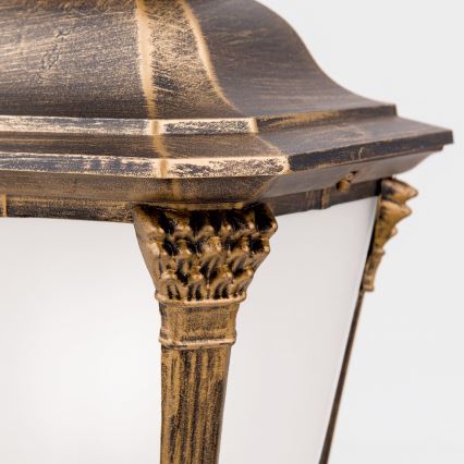 Lámpara exterior AIKO 1xE27/60W/230V 59 cm IP23 bronce/pátina