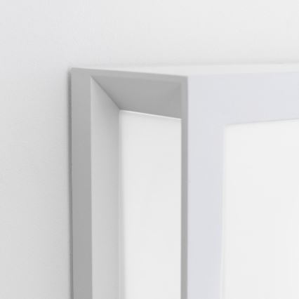 Luminaria exterior HENRY 2xE27/15W/230V IP44 blanca