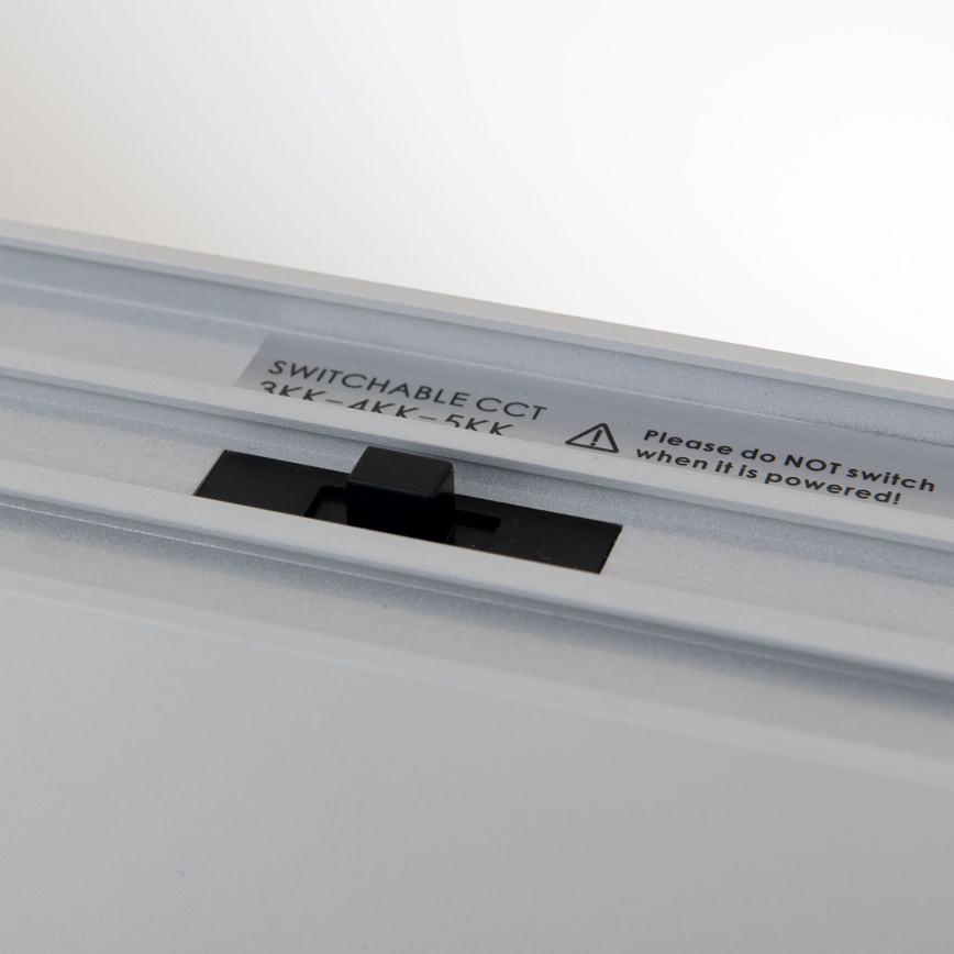 Luminaria LED de techo/colgante 2 en 1 PALKKI LED/38W/230V 3000/4000/5000K gris