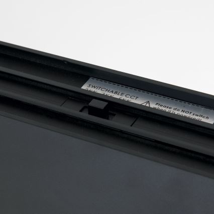 Luminaria LED 2 en 1 de techo/colgante PALKKI LED/38W/230V 3000/4000/5000K negra