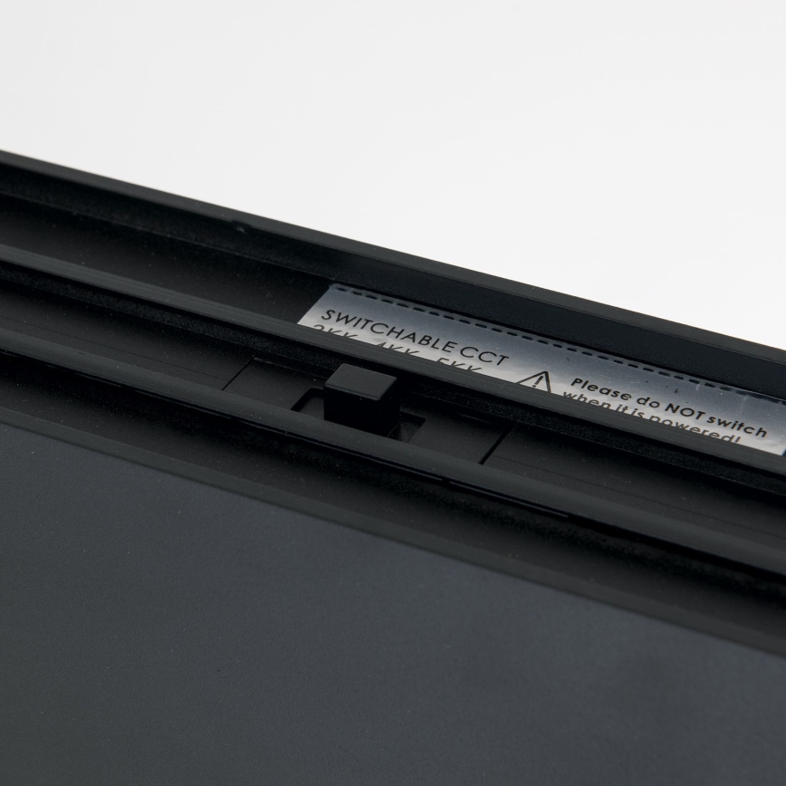 Luminaria LED 2 en 1 de techo/colgante PALKKI LED/38W/230V 3000/4000/5000K negra