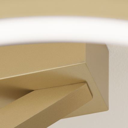 Lámpara de techo LED KOLK LED/40W/230V 2700/3000/4000K diámetro 40 cm dorado