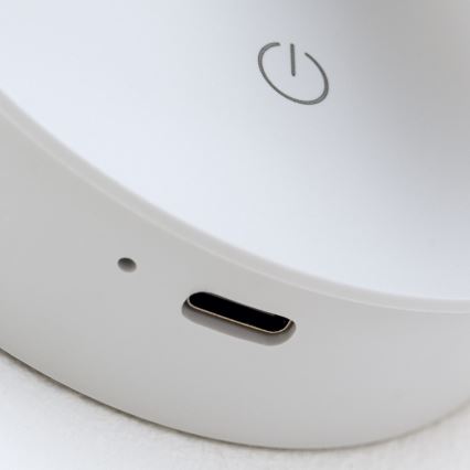 Foco de pared LED recargable y regulable con control táctil LUXY LED/1W/5V 2200 mAh 2700/3000/4000K blanco