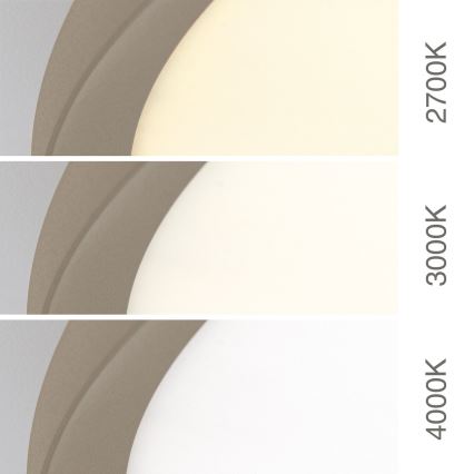 Luminaria LED de techo KANT LED/66W/230V 2700/3000/4000K Ø 80 cm beige