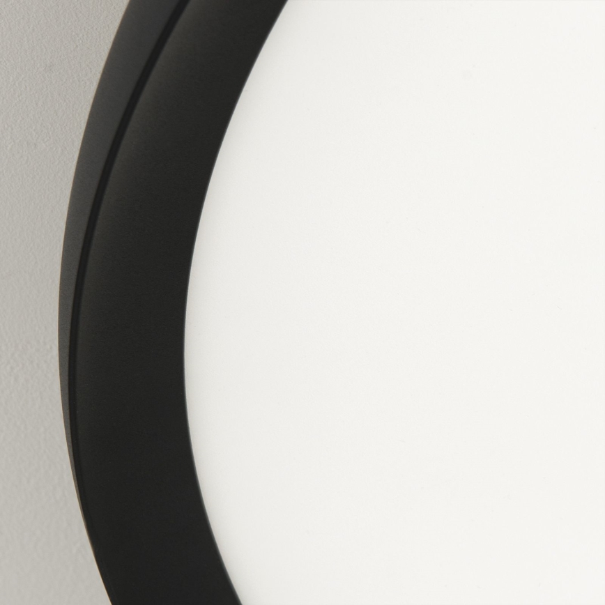 Lámpara de techo LED KANT LED/66W/230V 2700/3000/4000K diámetro 80 cm negra