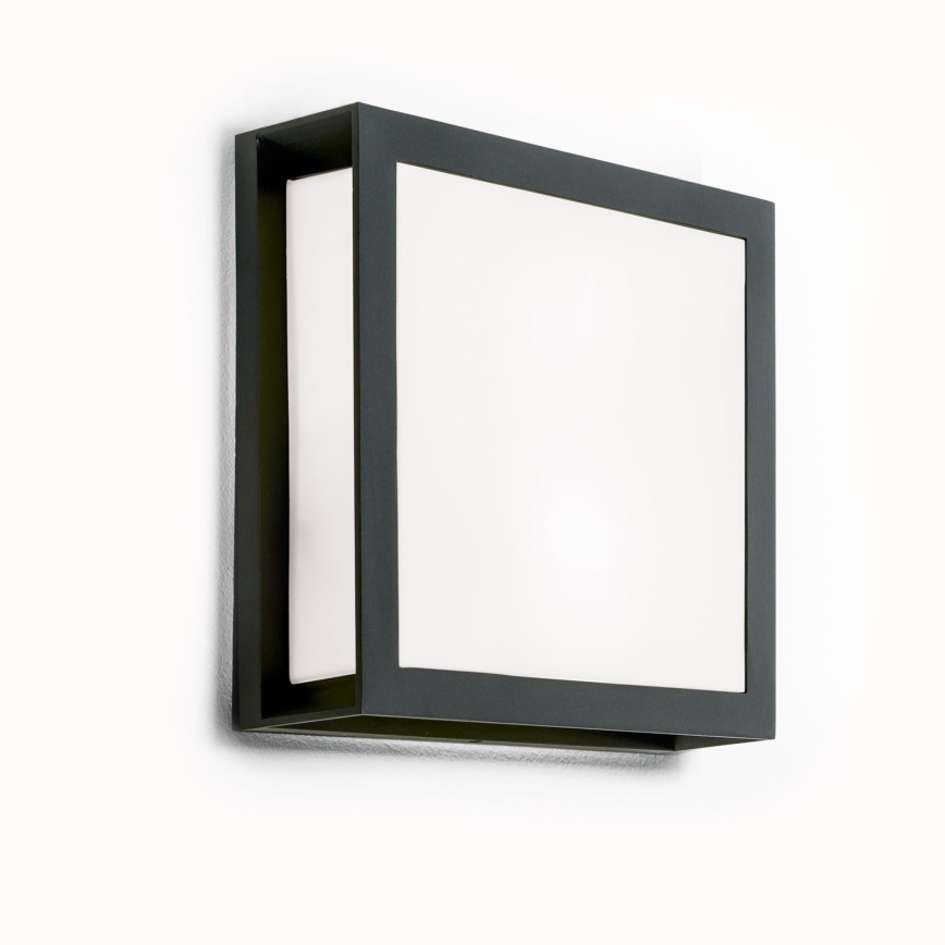 Luminaria exterior HENRY 2xE27/15W/230V IP44 antracita