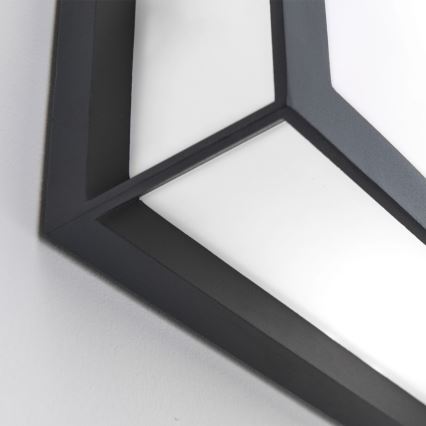 Luminaria exterior HENRY 2xE27/15W/230V IP44 antracita