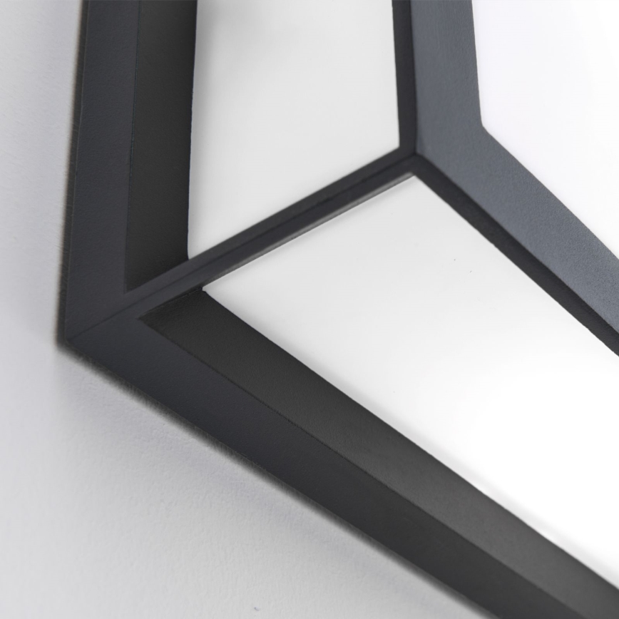 Luminaria exterior HENRY 2xE27/15W/230V IP44 antracita