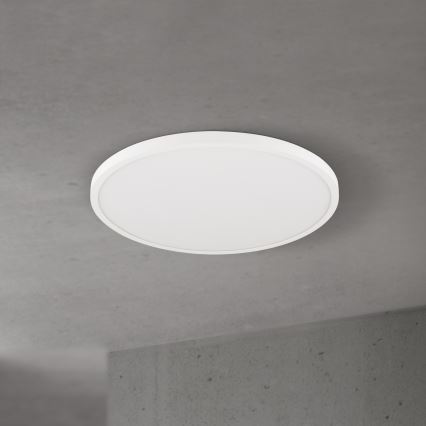 Lámpara de techo LED regulable DISC LED, 46W, 230V, 2700/3000/4000K, Ø 60 cm, blanca