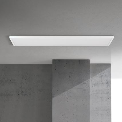 Panel LED regulable de superficie DISC LED/40W/230V 2700/3000/4000K 115x30 cm blanco