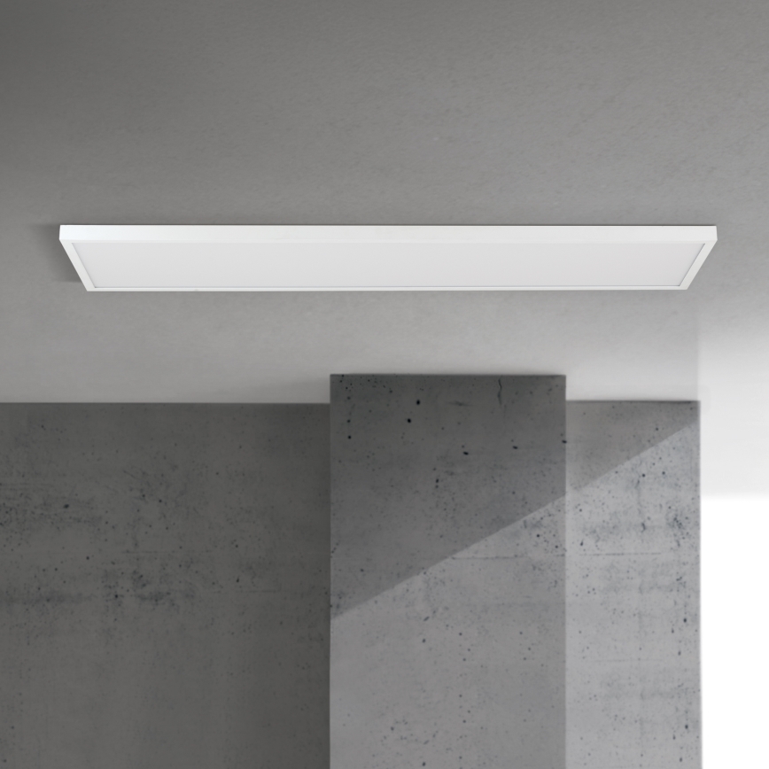 Panel LED regulable de superficie DISC LED/40W/230V 2700/3000/4000K 115x30 cm blanco