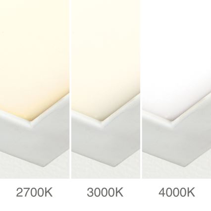 Panel LED regulable de superficie DISC LED/40W/230V 2700/3000/4000K 115x30 cm blanco