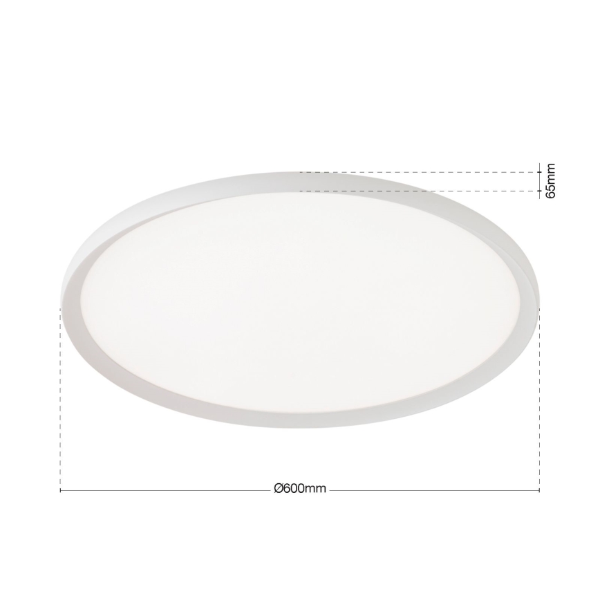 Lámpara de techo LED KANT LED/50W/230V 2700/3200/4000K Ø 60 cm blanco