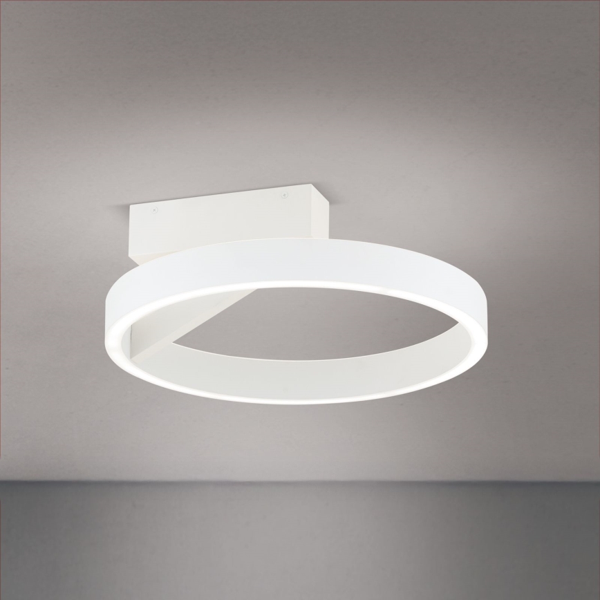 Luminaria de techo LED KOLK LED/40W/230V 2700/3000/4000K Ø 40 cm blanca