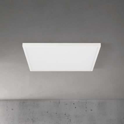 Luminaria de techo LED regulable DISC LED/46W/230V 2700/3000/4000K 59x59 cm blanca