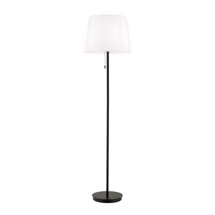 Lámpara de pie LUDWIG 1xE27/40W/230V blanco/negro
