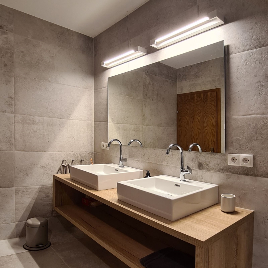 Iluminación LED para espejos de baño MARILYN LED/18W/230V 60 cm IP44 blanco