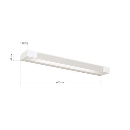 Iluminación LED para espejos de baño MARILYN LED/18W/230V 60 cm IP44 blanco