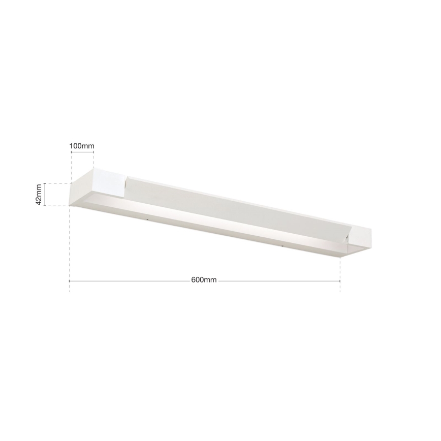 Iluminación LED para espejos de baño MARILYN LED/18W/230V 60 cm IP44 blanco