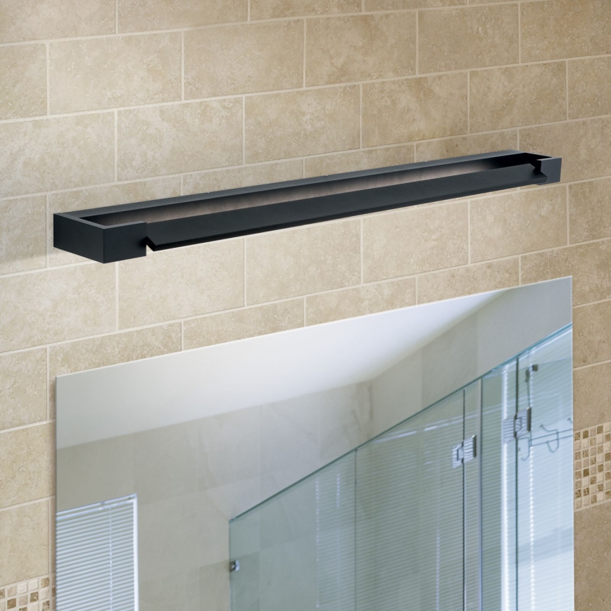 Iluminación LED para espejos de baño MARILYN LED/24W/230V 90 cm IP44 negro