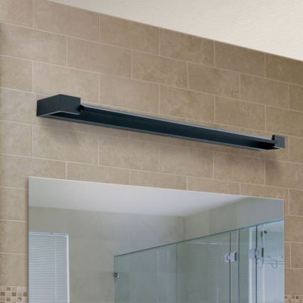 Iluminación LED para espejos de baño MARILYN LED/24W/230V 90 cm IP44 negro