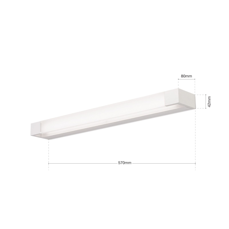 Iluminación LED para espejos de baño MARILYN LED/21W/230V 57 cm IP44 blanco