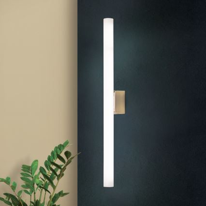 Aplique LED VISAGIST 1xS14d/8W/230V latón