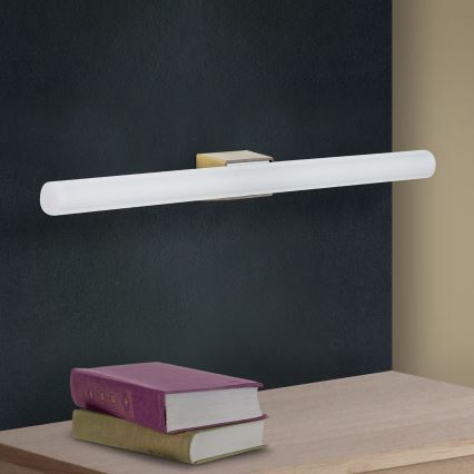 Aplique LED VISAGIST 1xS14d/8W/230V latón