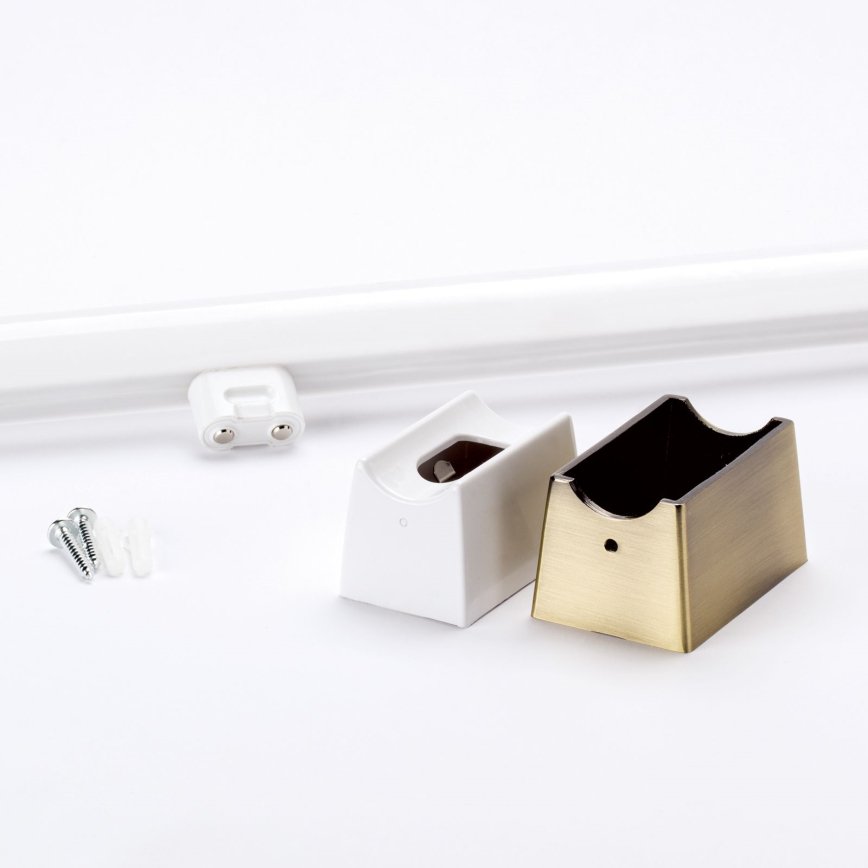 Aplique LED VISAGIST 1xS14d/8W/230V latón