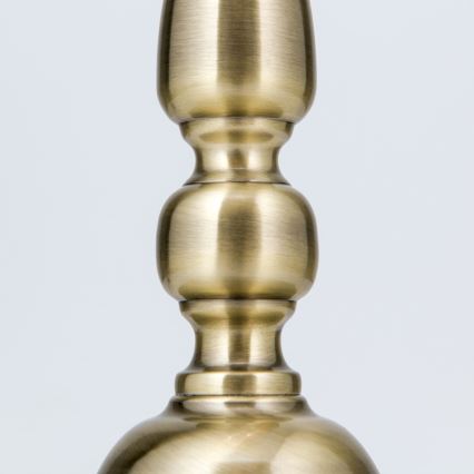 Lámpara de pie TONIA 2xE27/60W/230V 154 cm blanco/bronce
