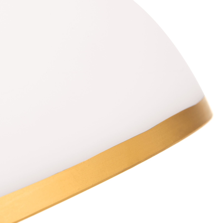 Lámpara de pie OLD LAMP 1xE27/40W/230V blanco/latón