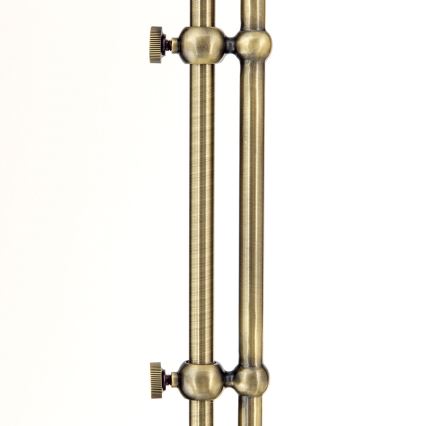 Lámpara de pie OLD LAMP 1xE27/40W/230V blanco/latón